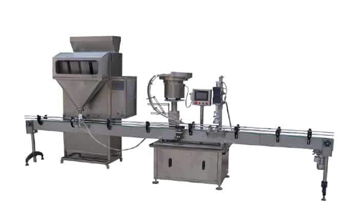 Automatic Linear type granule filling machine line