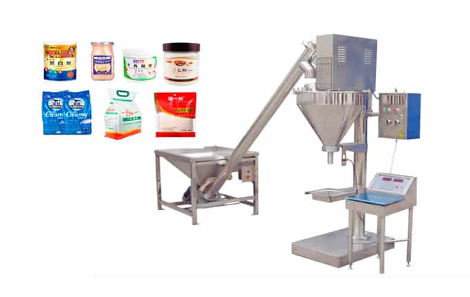 Semi Automatic Auger Powder Filling Machine price
